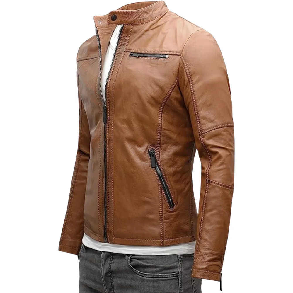 herren-braune-lederjacke-premium