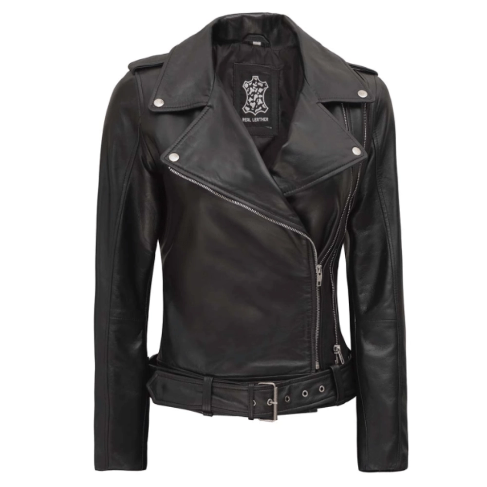 frauen-lederjacke-biker-schwarz-mit-asymmetrischem-kragenstil