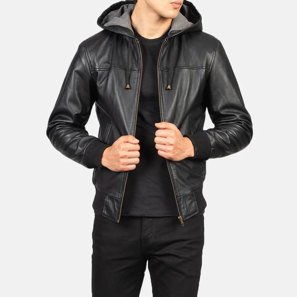 manner-lederjacke-mit-kapuze-schwarz-bomber-stil