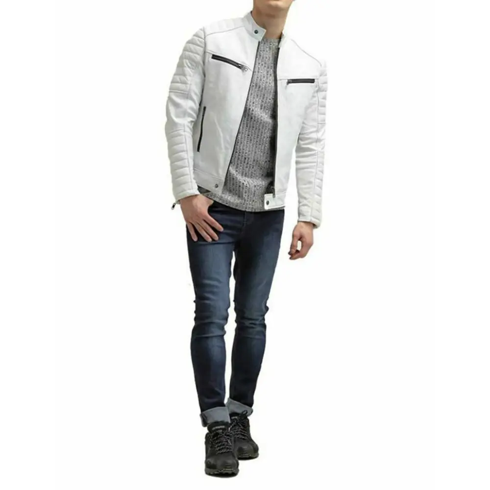 manner-weise-lederjacke-mit-taillen-knopfverschluss