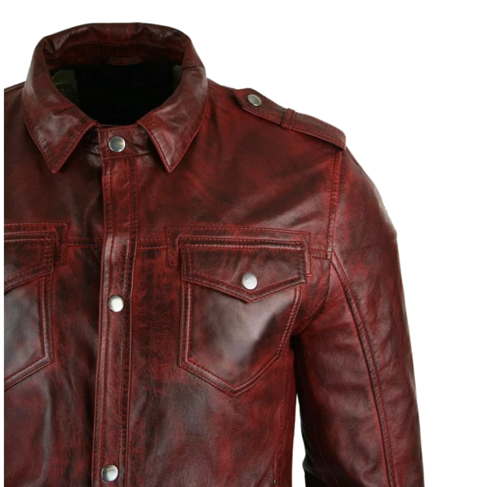 rote-Herren-Lederjacke-schlicht